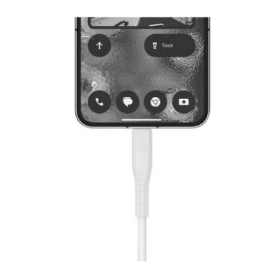 Energea Flow USB-C to Lightning Cable 1.5M - White